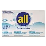 Free Clear HE Liquid Laundry Detergent, Unscented, 1.25 oz Vending Box